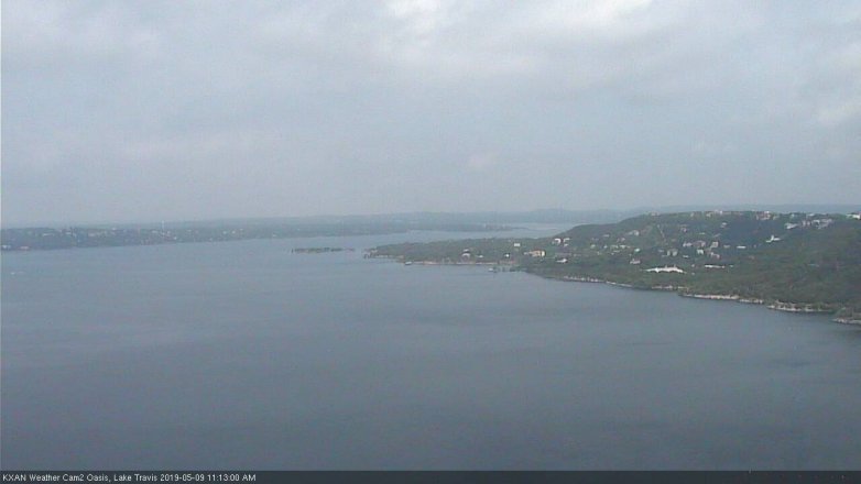 Lake Travis webcam, May 9, 2019 10:15 AM CT