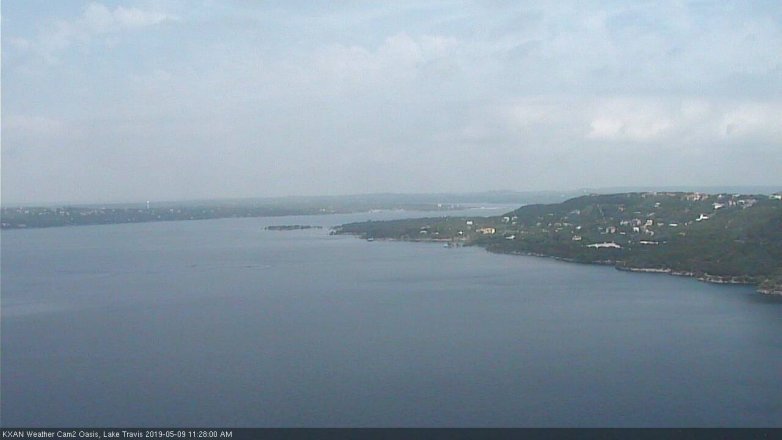 Lake Travis webcam, May 9, 2019 10:30 AM CT