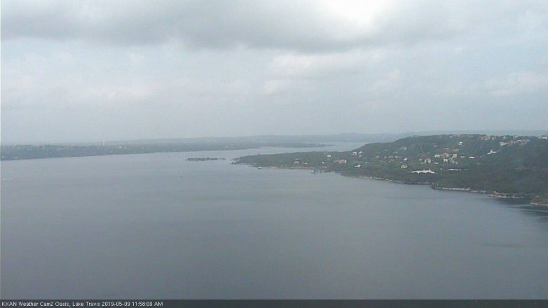 Lake Travis webcam, May 9, 2019 11:00 AM CT