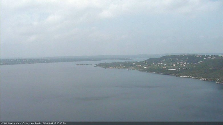 Lake Travis webcam, May 9, 2019 11:10 AM CT