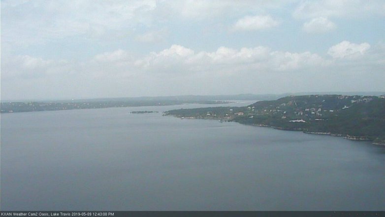 Lake Travis webcam, May 9, 2019 11:45 AM CT