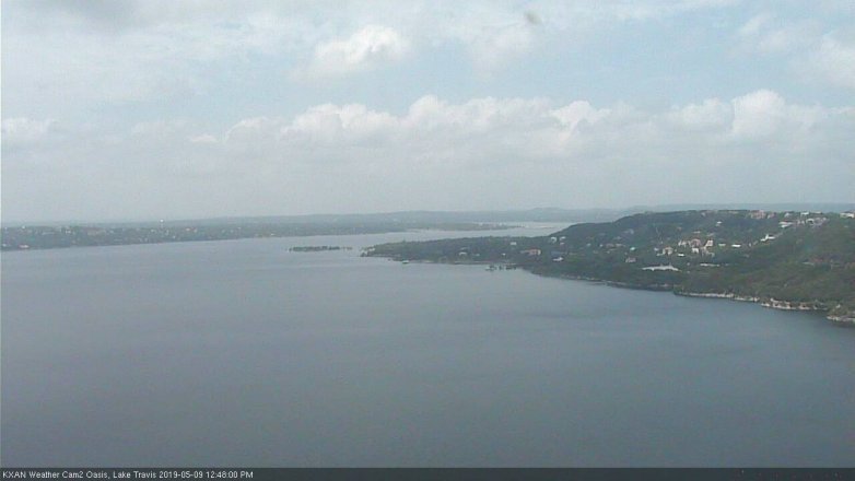 Lake Travis webcam, May 9, 2019 11:50 AM CT