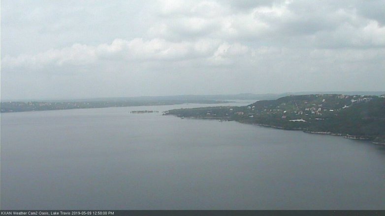 Lake Travis webcam, May 9, 2019 12:00 PM CT