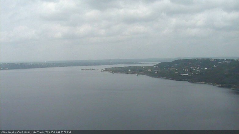 Lake Travis webcam, May 9, 2019 12:05 PM CT