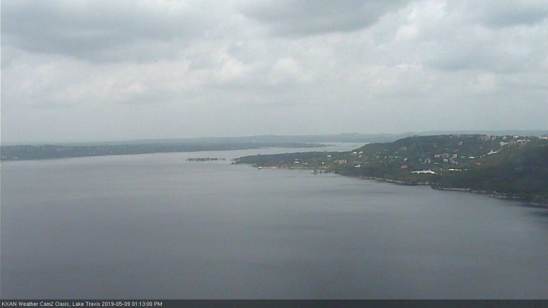 Lake Travis webcam, May 9, 2019 12:15 PM CT
