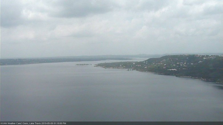 Lake Travis webcam, May 9, 2019 12:20 PM CT