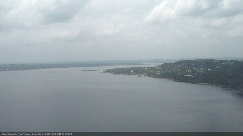 Lake Travis webcam, May 9, 2019 12:25 PM CT