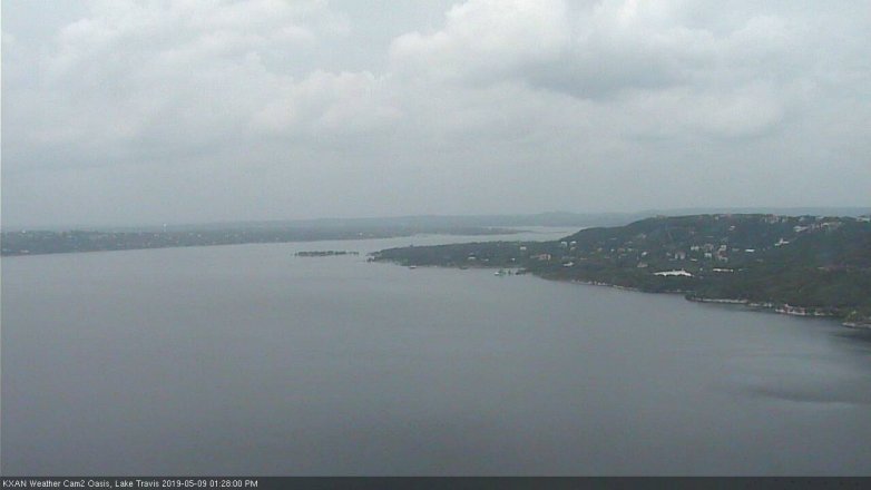 Lake Travis webcam, May 9, 2019 12:30 PM CT