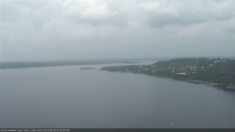 Lake Travis webcam, May 9, 2019 12:45 PM CT