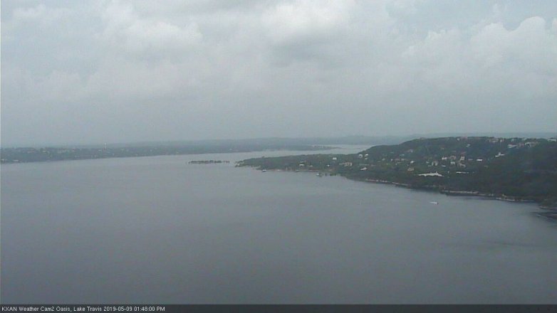 Lake Travis webcam, May 9, 2019 12:50 PM CT
