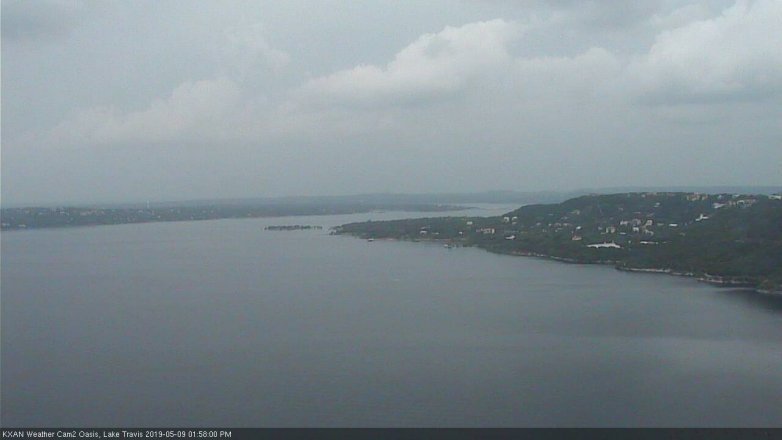 Lake Travis webcam, May 9, 2019 1:00 PM CT