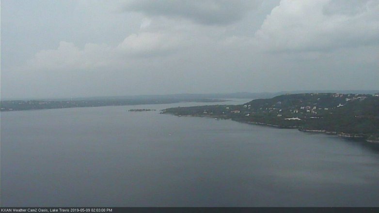 Lake Travis webcam, May 9, 2019 1:05 PM CT