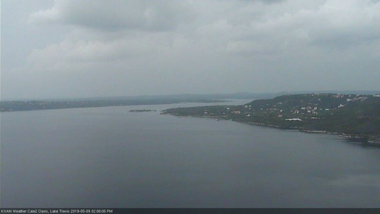 Lake Travis webcam, May 9, 2019 1:10 PM CT