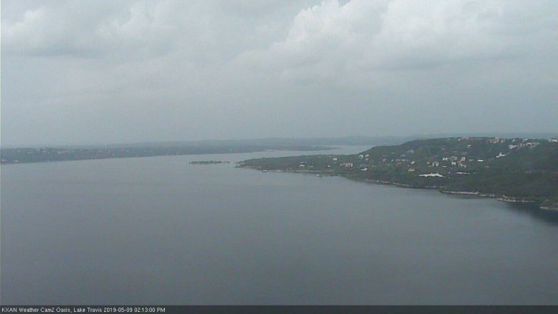 Lake Travis webcam, May 9, 2019 1:15 PM CT