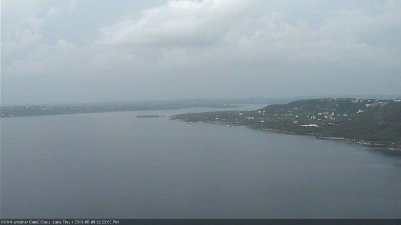 Lake Travis webcam, May 9, 2019 1:25 PM CT