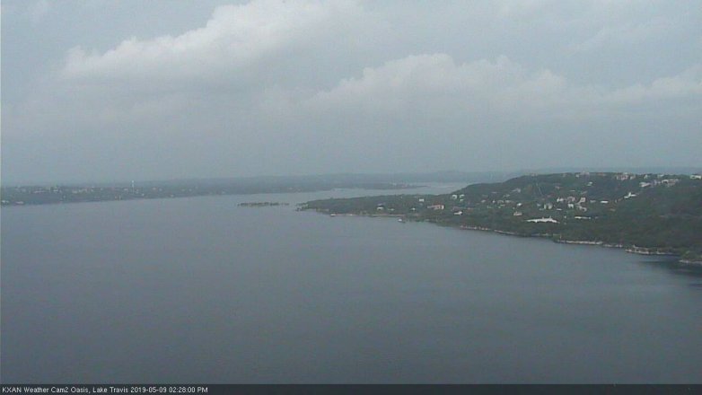 Lake Travis webcam, May 9, 2019 1:30 PM CT