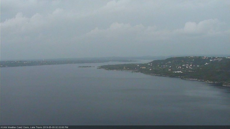 Lake Travis webcam, May 9, 2019 1:35 PM CT