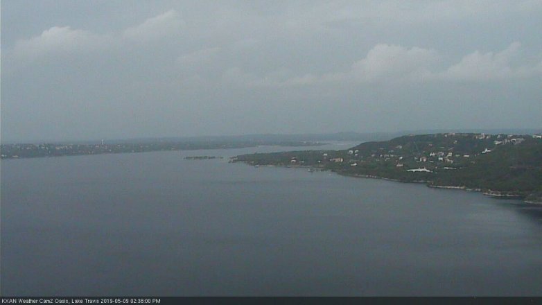 Lake Travis webcam, May 9, 2019 1:40 PM CT