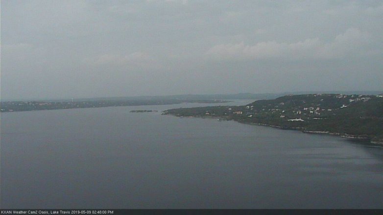 Lake Travis webcam, May 9, 2019 1:50 PM CT