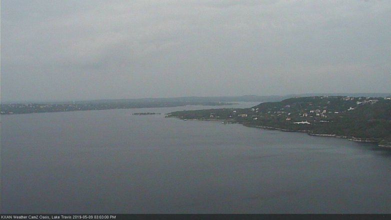 Lake Travis webcam, May 9, 2019 2:05 PM CT