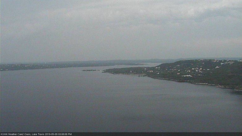 Lake Travis webcam, May 9, 2019 2:10 PM CT