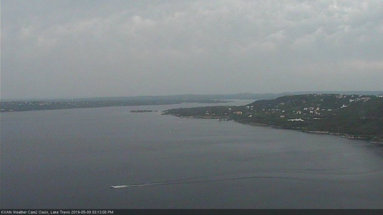 Lake Travis webcam, May 9, 2019 2:15 PM CT