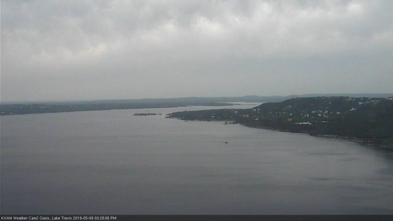 Lake Travis webcam, May 9, 2019 2:30 PM CT
