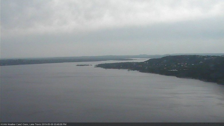 Lake Travis webcam, May 9, 2019 2:50 PM CT