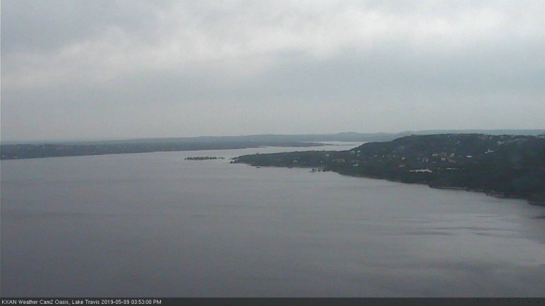 Lake Travis webcam, May 9, 2019 2:55 PM CT