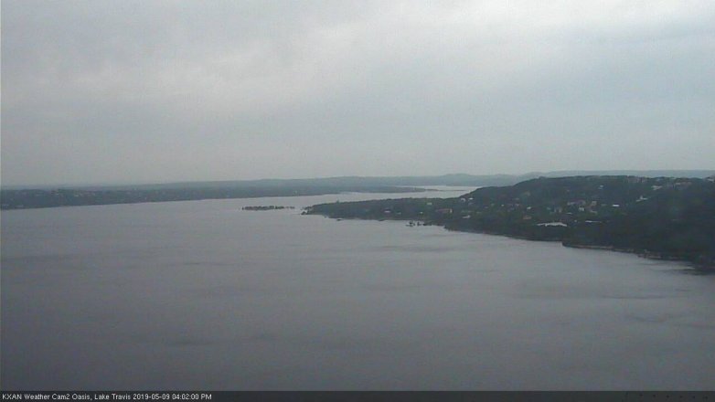 Lake Travis webcam, May 9, 2019 3:05 PM CT