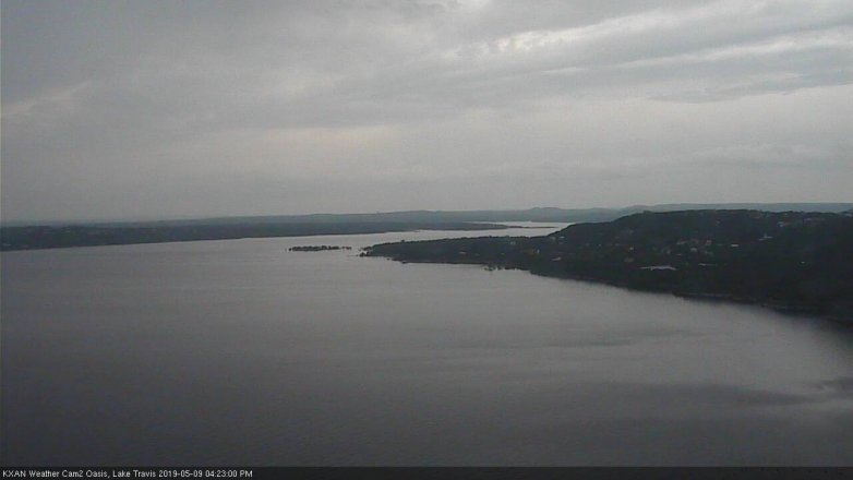Lake Travis webcam, May 9, 2019 3:25 PM CT