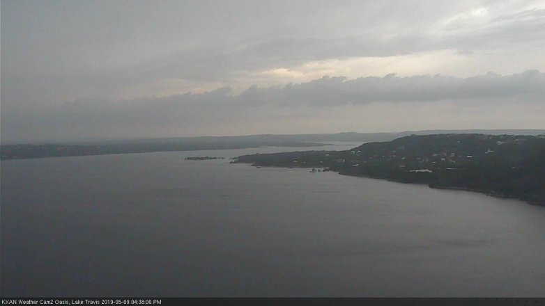 Lake Travis webcam, May 9, 2019 3:40 PM CT
