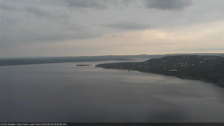 Lake Travis webcam, May 9, 2019 4:00 PM CT
