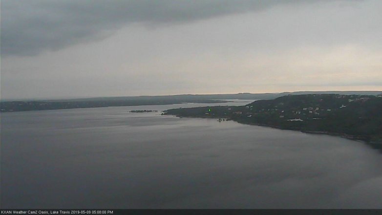 Lake Travis webcam, May 9, 2019 4:10 PM CT