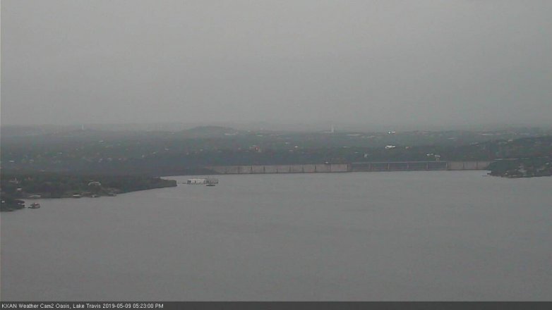 Lake Travis webcam, May 9, 2019 4:25 PM CT