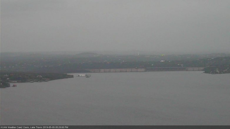 Lake Travis webcam, May 9, 2019 4:30 PM CT
