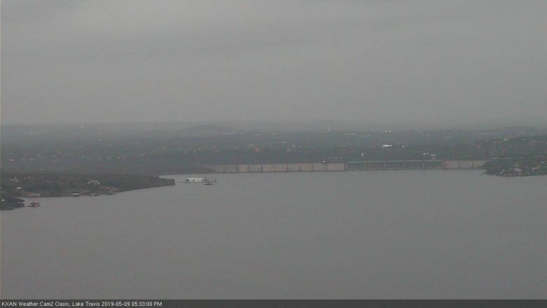 Lake Travis webcam, May 9, 2019 4:35 PM CT
