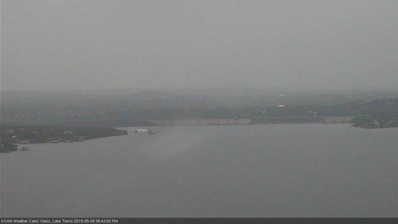Lake Travis webcam, May 9, 2019 4:45 PM CT