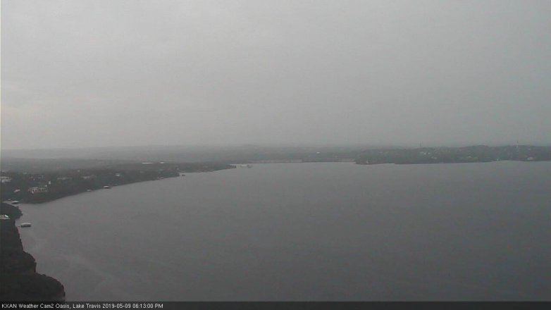 Lake Travis webcam, May 9, 2019 5:15 PM CT