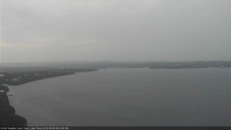Lake Travis webcam, May 9, 2019 5:20 PM CT
