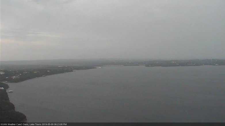 Lake Travis webcam, May 9, 2019 5:25 PM CT