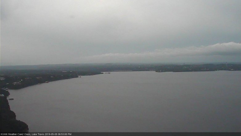Lake Travis webcam, May 9, 2019 5:55 PM CT
