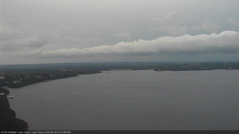 Lake Travis webcam, May 9, 2019 6:15 PM CT