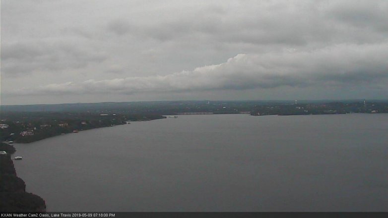 Lake Travis webcam, May 9, 2019 6:20 PM CT