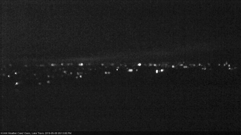 Lake Travis webcam, May 9, 2019 8:15 PM CT