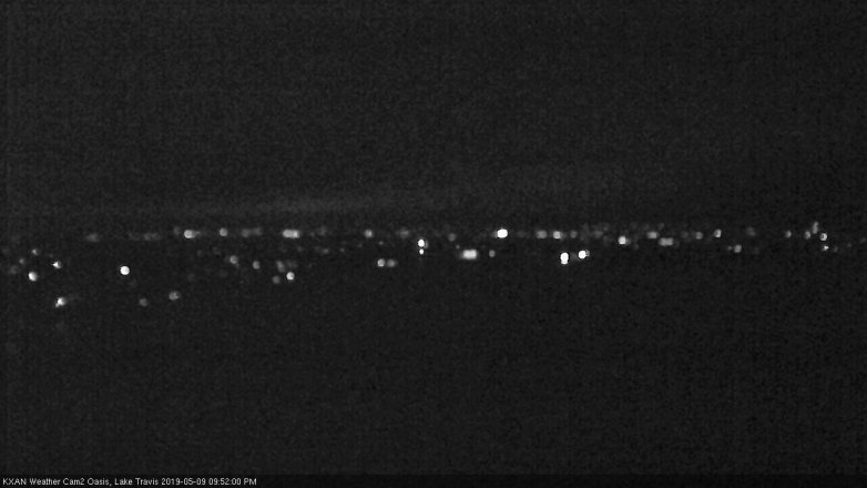 Lake Travis webcam, May 9, 2019 8:55 PM CT