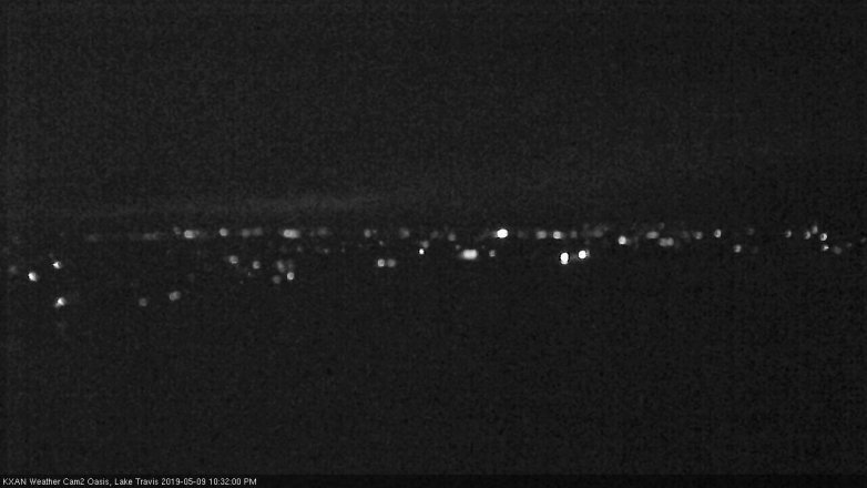Lake Travis webcam, May 9, 2019 9:35 PM CT