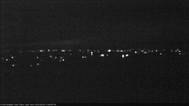 Lake Travis webcam, May 9, 2019 10:50 PM CT