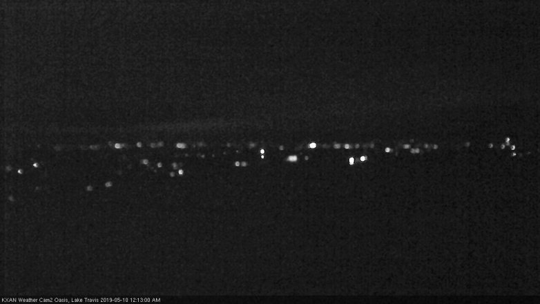 Lake Travis webcam, May 9, 2019 11:15 PM CT