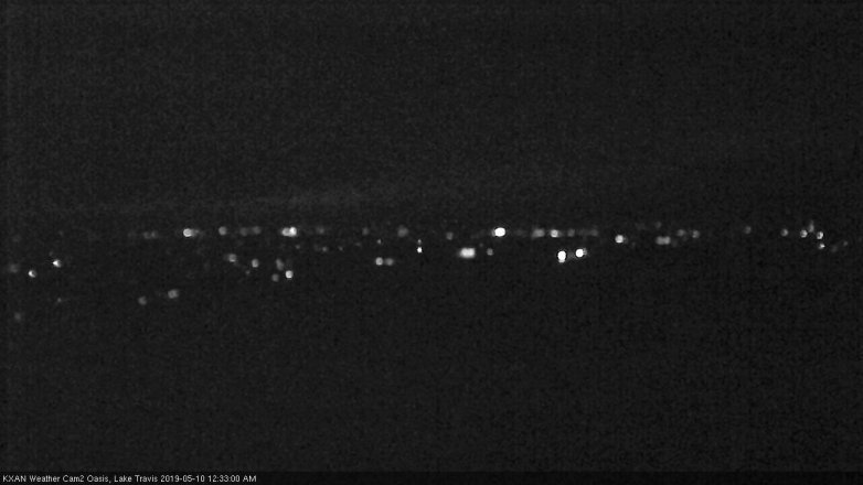 Lake Travis webcam, May 9, 2019 11:35 PM CT